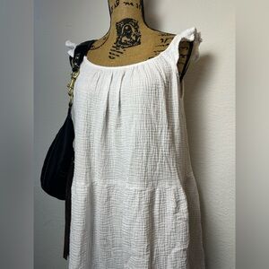4Our Dreamers women’s 100% cotton white sundress